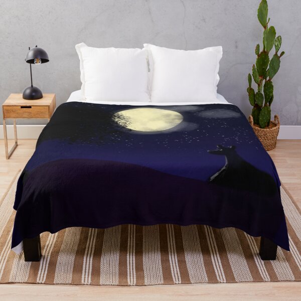 Item preview, Dog Gazing at the Moon designed and sold by Jeffrey Louis Salkilld.