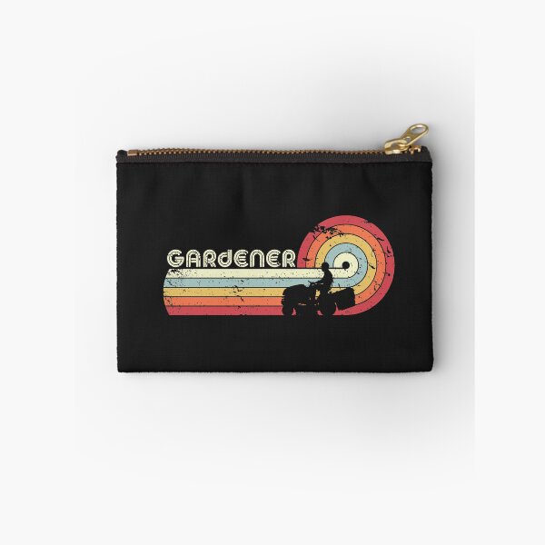 Item preview, Gardener, Lawn Mower Print. Retro Style Groundskeeper Graphic designed and sold by PackAPunch.