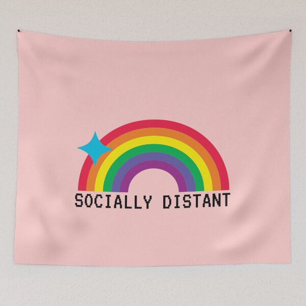 Item preview, Socially Distant designed and sold by herillustration.