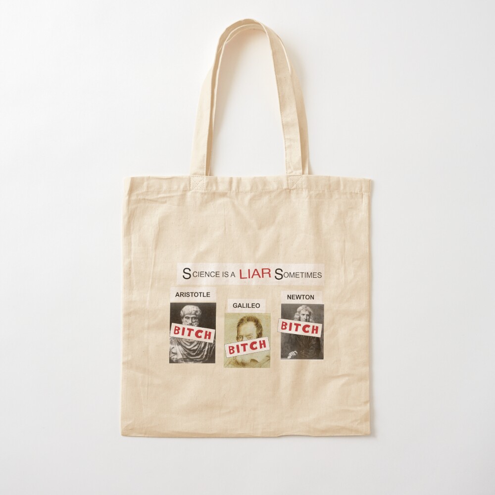 Wissenschaft Ist Manchmal Ein Lugner In Philadelphia Ist Es Immer Sonnig Stofftasche Von Ktmthrs Redbubble