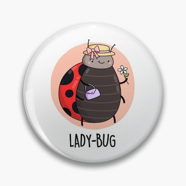 Item preview, Lady-Bug Funny Insect Ladybird Puns  designed and sold by punnybone.