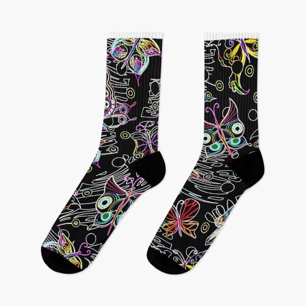 Item preview, Abstract Neon Butterflies designed and sold by ShannaMelissa.