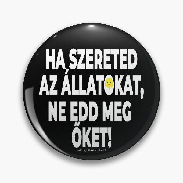 Item preview, Vegán Aktivista Grafika #takingblindfoldsoff 24 magyar designed and sold by blindfoldsoff.