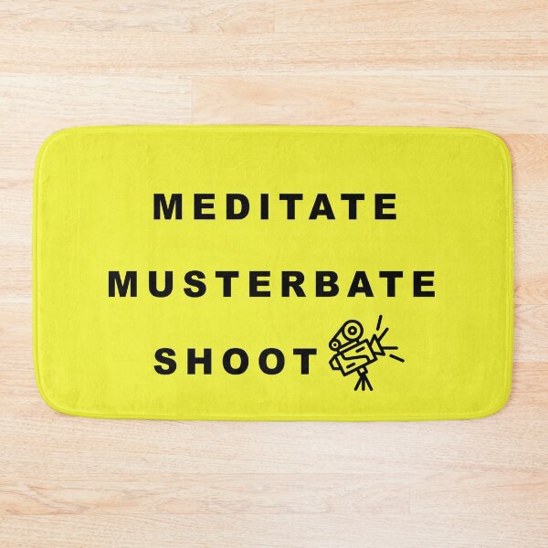 Item preview, meditate musterbate shoot    designed and sold by zupperman.