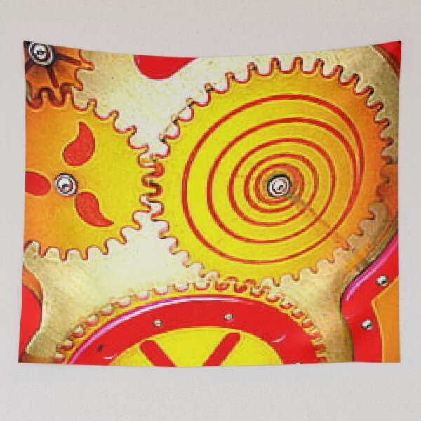 Item preview, Red and yellow gears designed and sold by philippe souvy.