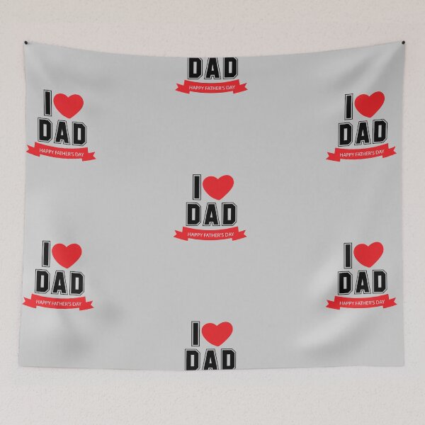 Item preview, I love Dad Papa Father Dad Papi Father's Day Legend Superdad Birthday Gift Idea designed and sold by Mark Sukra.