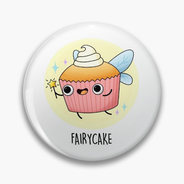 Item preview, Fairy Cake Funny Cupcake Puns  designed and sold by punnybone.
