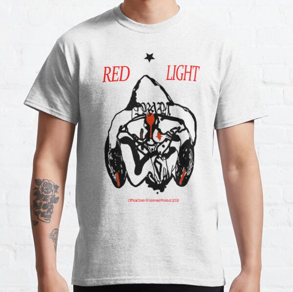 Bladee Drain Gang Red Light Character T-shirt logo Classic T-Shirt
