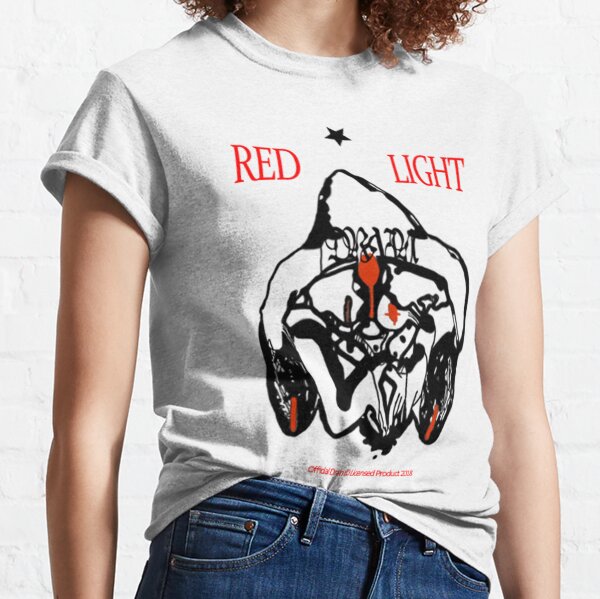Bladee Drain Gang Red Light Character T-shirt logo Classic T-Shirt