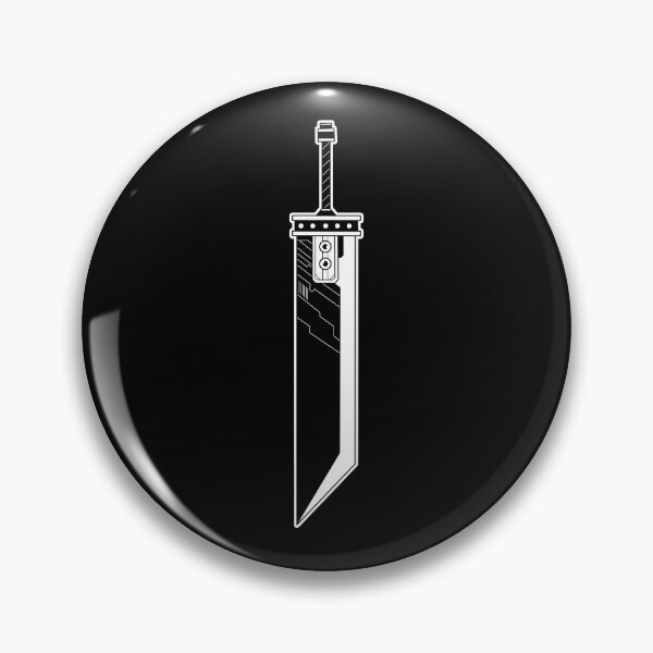 Item preview, Buster Sword (monochrome) designed and sold by katbentley.