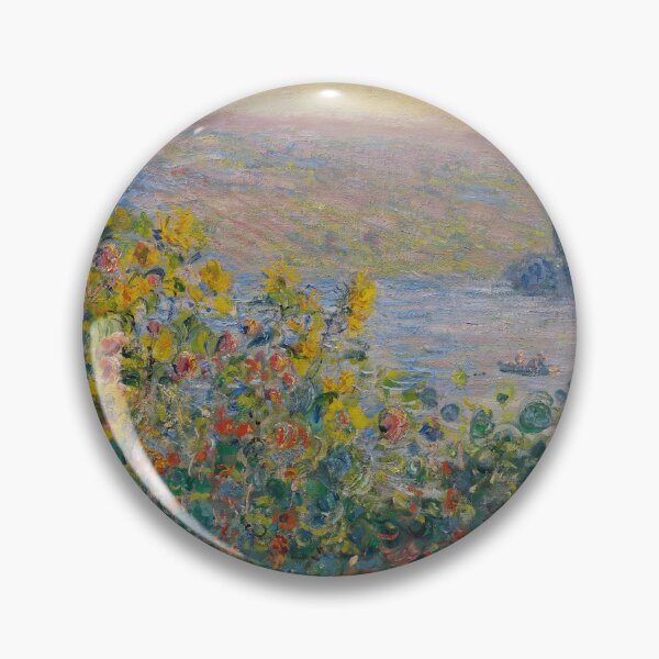 Item preview, Flower Beds at Vétheuil, Claude Monet designed and sold by fourretout.
