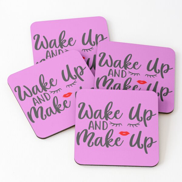 Item preview, Wake Up And Make Up designed and sold by UniQueensShop.