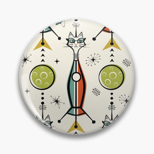 Item preview, Atomic Kitty Rockets II ©studioxtine designed and sold by studioxtine.