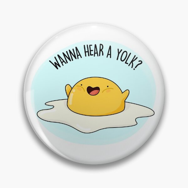 Item preview, Wanna Hear A Yolk Funny Egg Puns  designed and sold by punnybone.