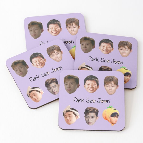 Item preview, Park Seo Joon Cute sticker pack designed and sold by EmmyWhammy.