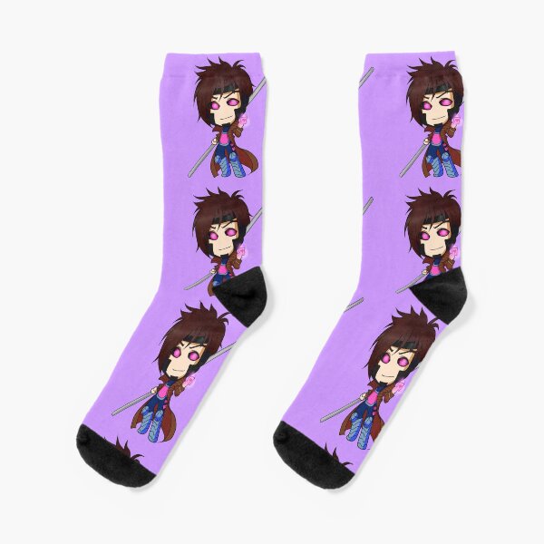 Gambit - Chibi Mon Cher Socks