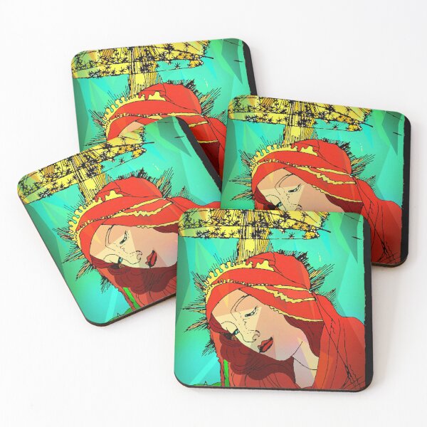 Item preview, Botticelli Madonna Abstract designed and sold by Genevieve Esson.