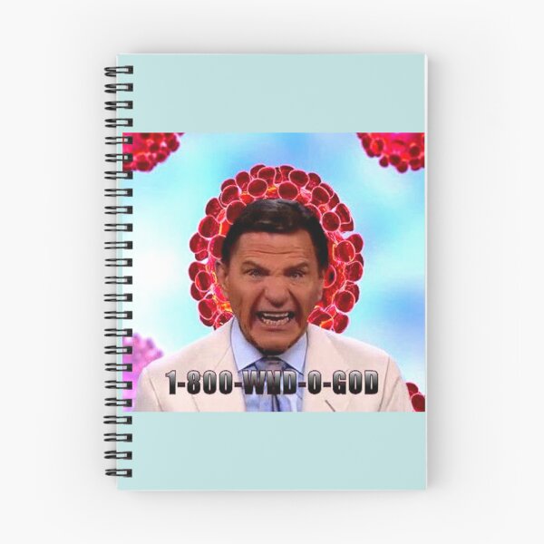 Item preview, Covid19 TV Preacher (satire) designed and sold by Paul Wolff.