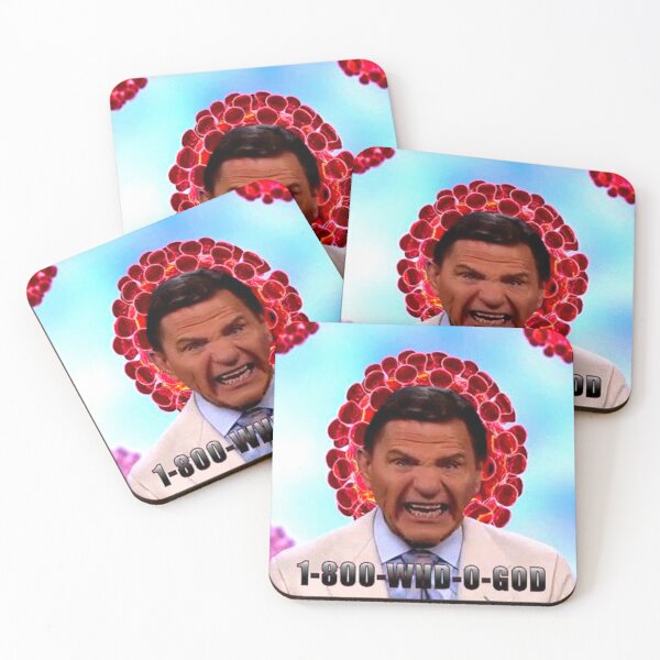 Item preview, Covid19 TV Preacher (satire) designed and sold by Paul Wolff.