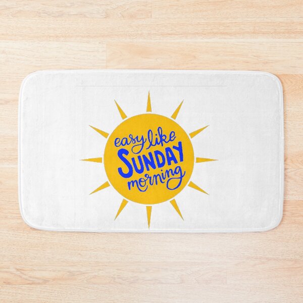 Item preview, Easy Like A Sunday Morning designed and sold by SwampfoxDesign.