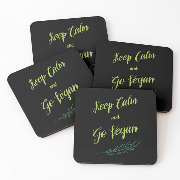 Item preview, Keep Calm and Go Vegan designed and sold by dk-design85.