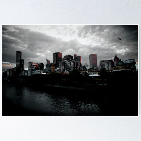 Item preview, Melbourne Skyline designed and sold by AndrewWilson.