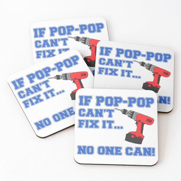 Item preview, Pop-Pop Can't Fix It No One Can Power Drill Grandpa designed and sold by jaycartoonist.