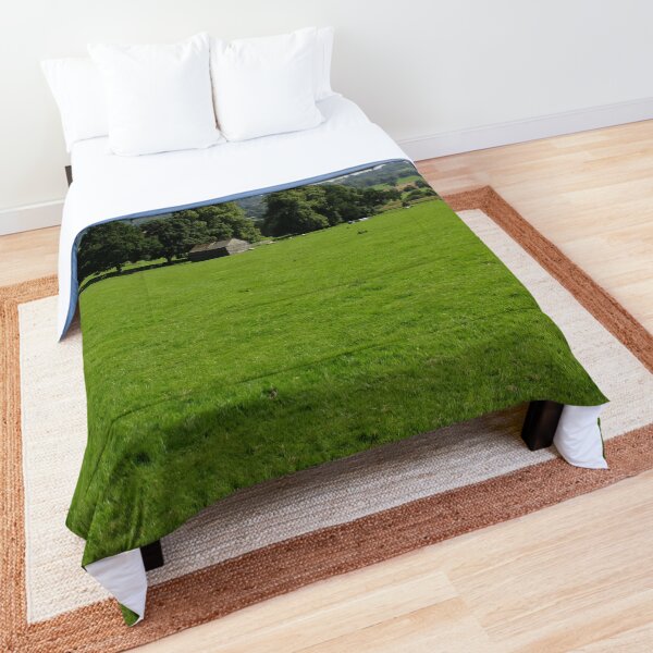 Merch #72 -- Field - Shot 2 (Hadrian's Wall) Comforter