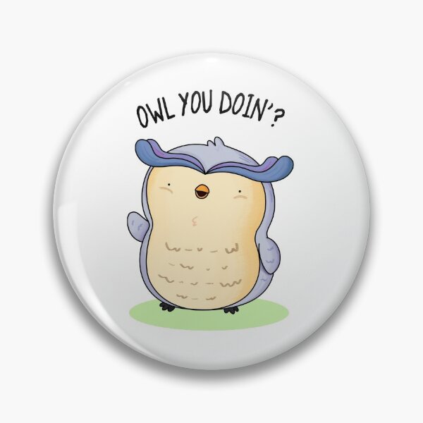 Item preview, Owl You Doin Funny Animal Puns  designed and sold by punnybone.
