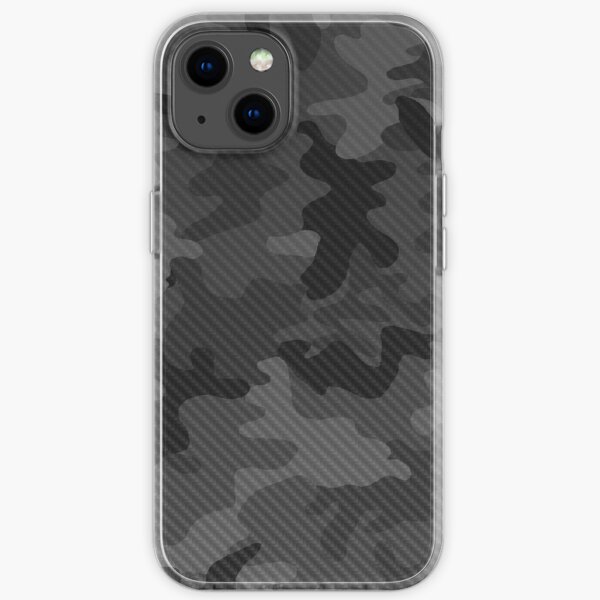 Carbon Camouflage design iPhone Flexible Hülle