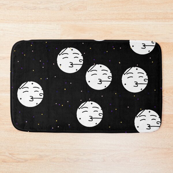 Item preview, black and white emoji patterns designed and sold by BeccsByrd.