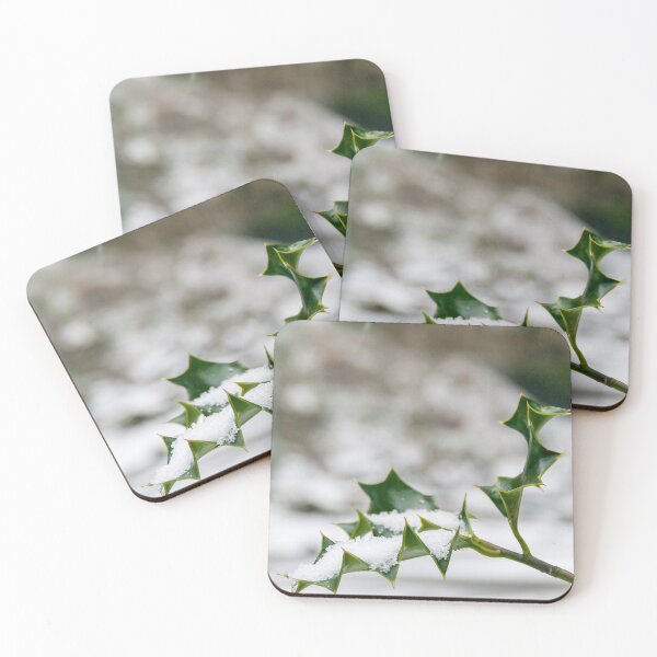 Item preview, Holly covered in snow designed and sold by iCimages.net.