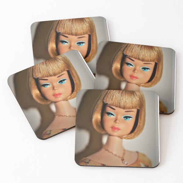 Item preview, blonde bob vintage doll print doris doll photography print digital art print by mysticladyart  designed and sold by mystic lady vintage art and fashion designs.
