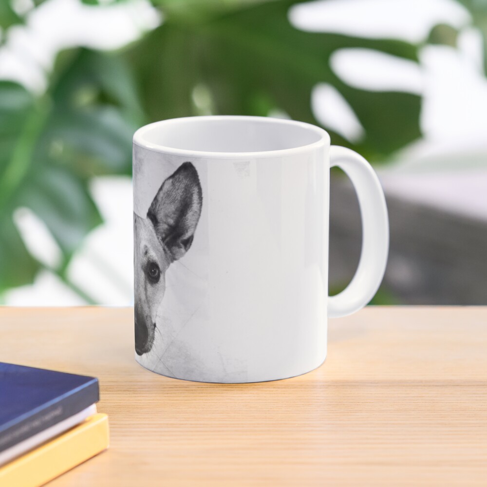 Carolina Dog Gray Pup - American Dingo Mug