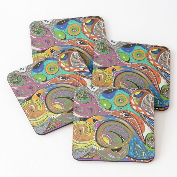 Item preview, Colourful doodle designed and sold by tonsan55.