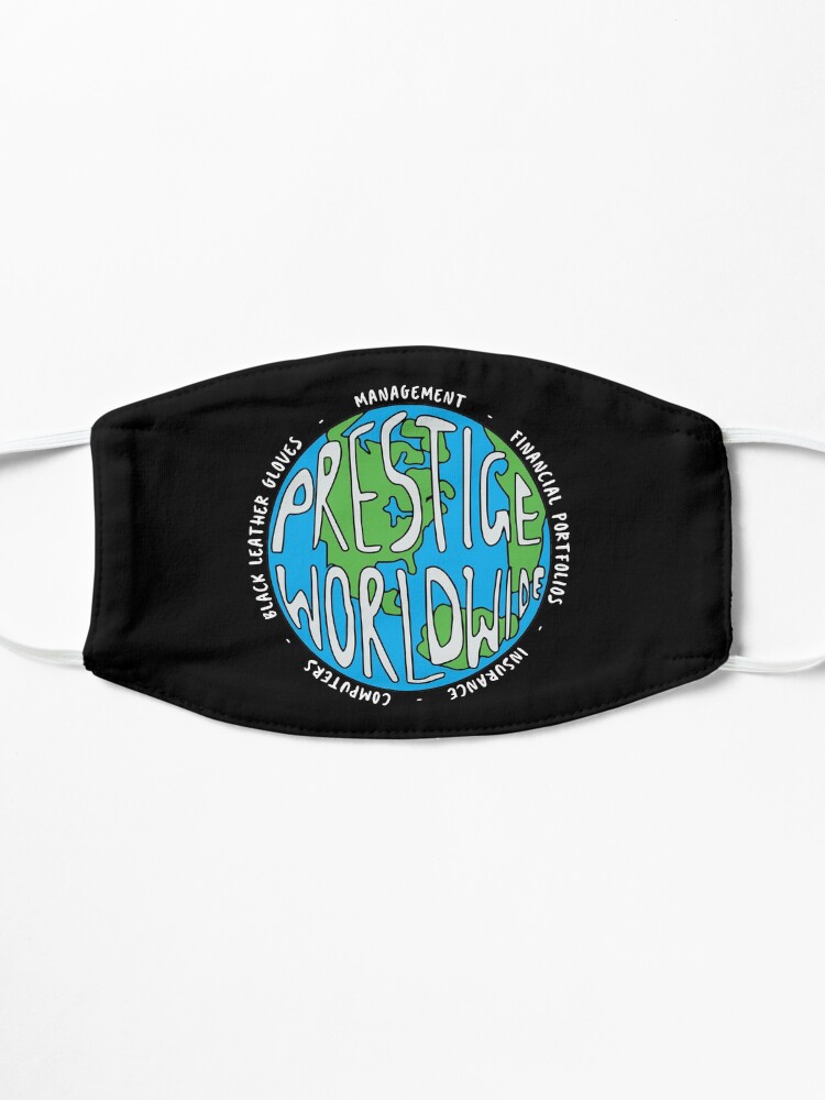 Alternate view of Prestige Worldwide Enterprise, The First Word In Entertainment, Step Brothers Original Design for Wall Art, Prints, Posters, Men, Women, Youth Mask