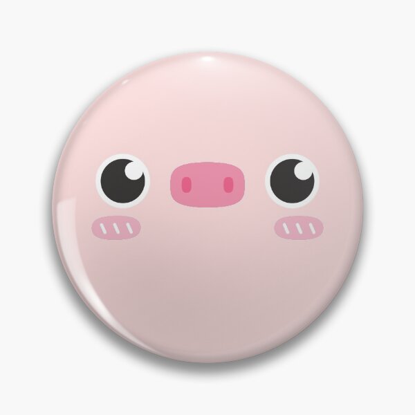 Item preview, Cute Pink Pig Face Doodle designed and sold by rustydoodle.