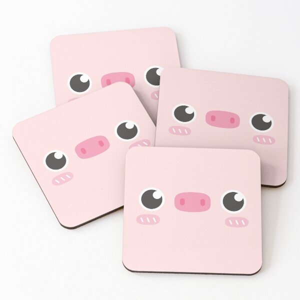 Item preview, Cute Pink Pig Face Doodle designed and sold by rustydoodle.