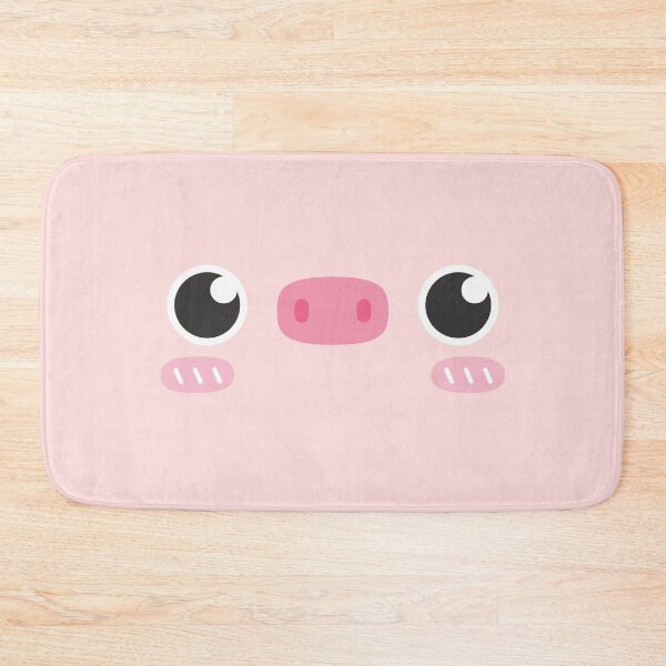 Item preview, Cute Pink Pig Face Doodle designed and sold by rustydoodle.