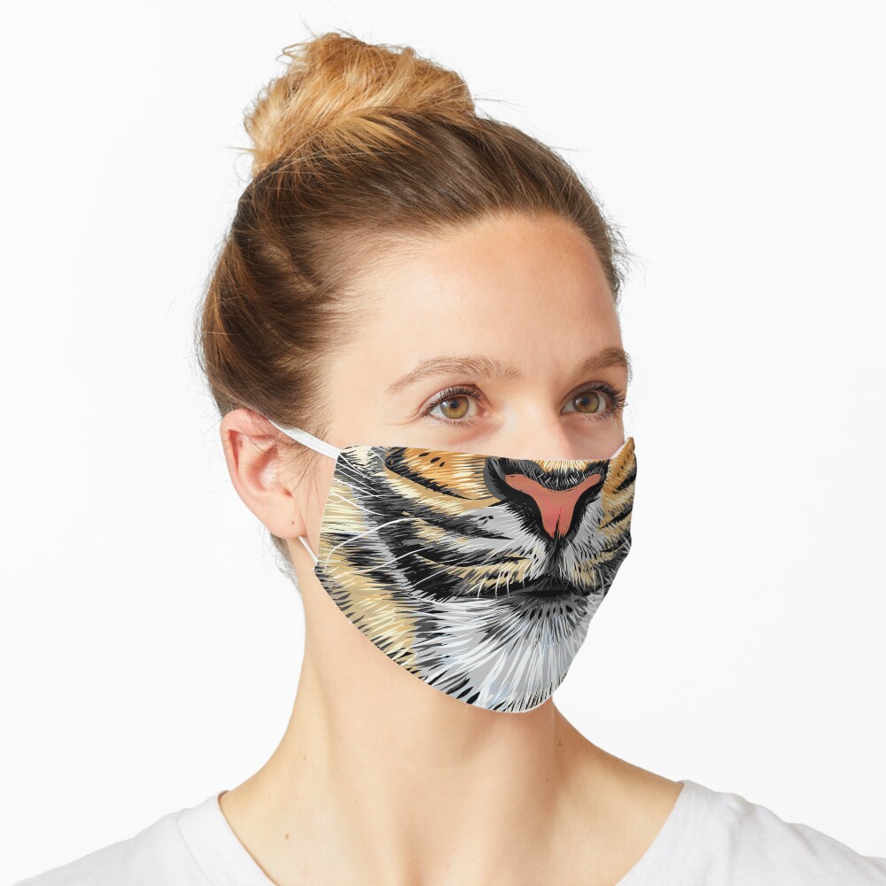 Tiger Mouth Mask Mask