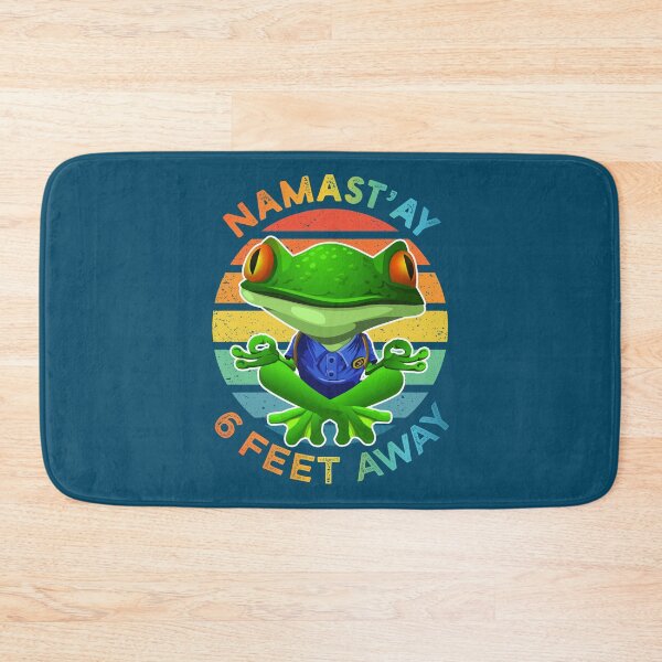 Item preview, Namastay 6 Feet Away Social Distancing  designed and sold by GreenSplash.