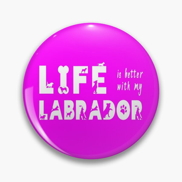 Item preview, Life is better Labrador face mask dog mom designed and sold by SiRaGeckoDesign.