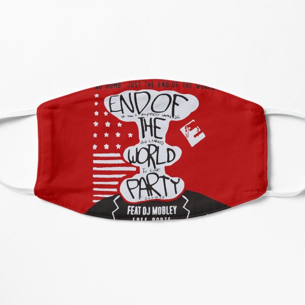 MR ROBOT: END OF THE WORLD PARTY Flat Mask