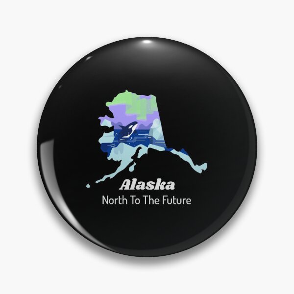 Item preview, Alaska Proud State Motto North To The Future graphic designed and sold by jakehughes2015.