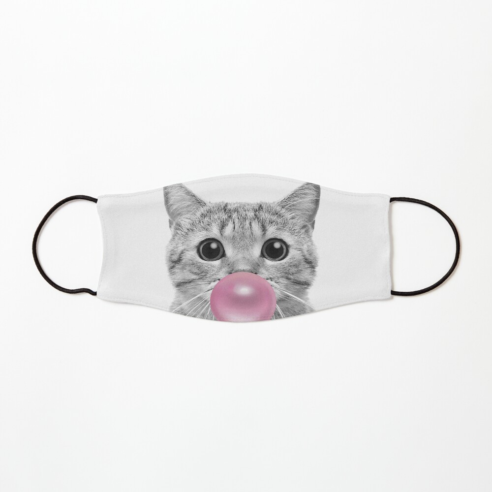 Cat Bubblegum Mask