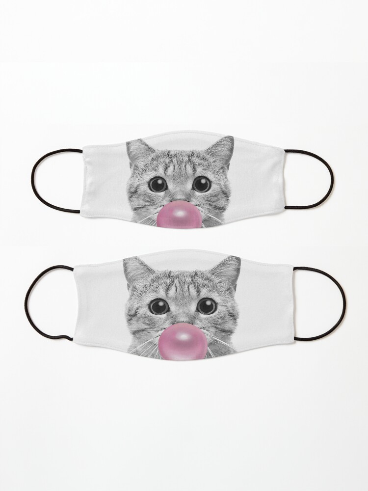 Alternate view of Cat Bubblegum Mask