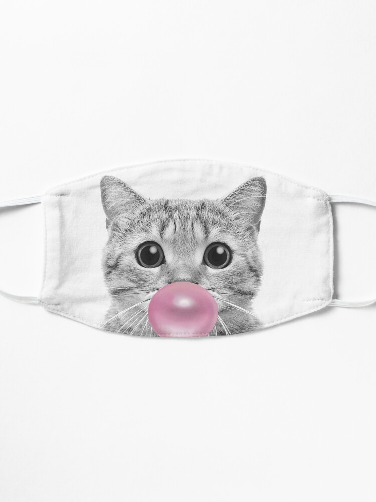 Alternate view of Cat Bubblegum Mask