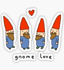 Gnome Love Sticker