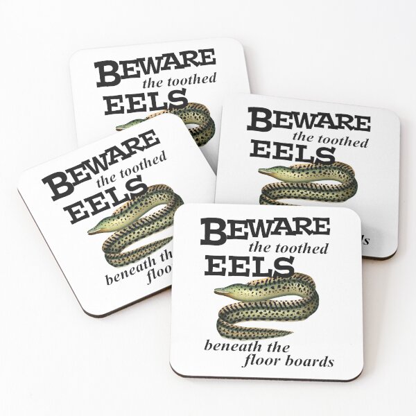 Item preview, Beware the Eels designed and sold by Loveday Funck.
