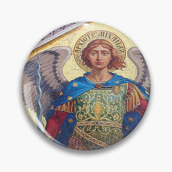 Item preview, Mosaic of Archangel Michael designed and sold by Pino 'Delfino' Esposito.